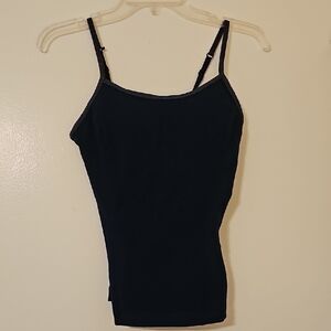 Navy Spaghetti Strap Top